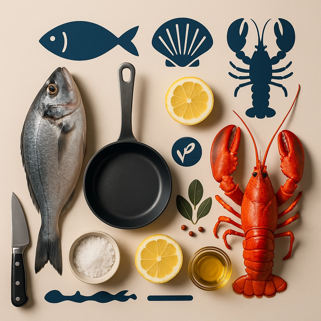 COCINA DEL MAR: PESCADOS Y MARISCOS