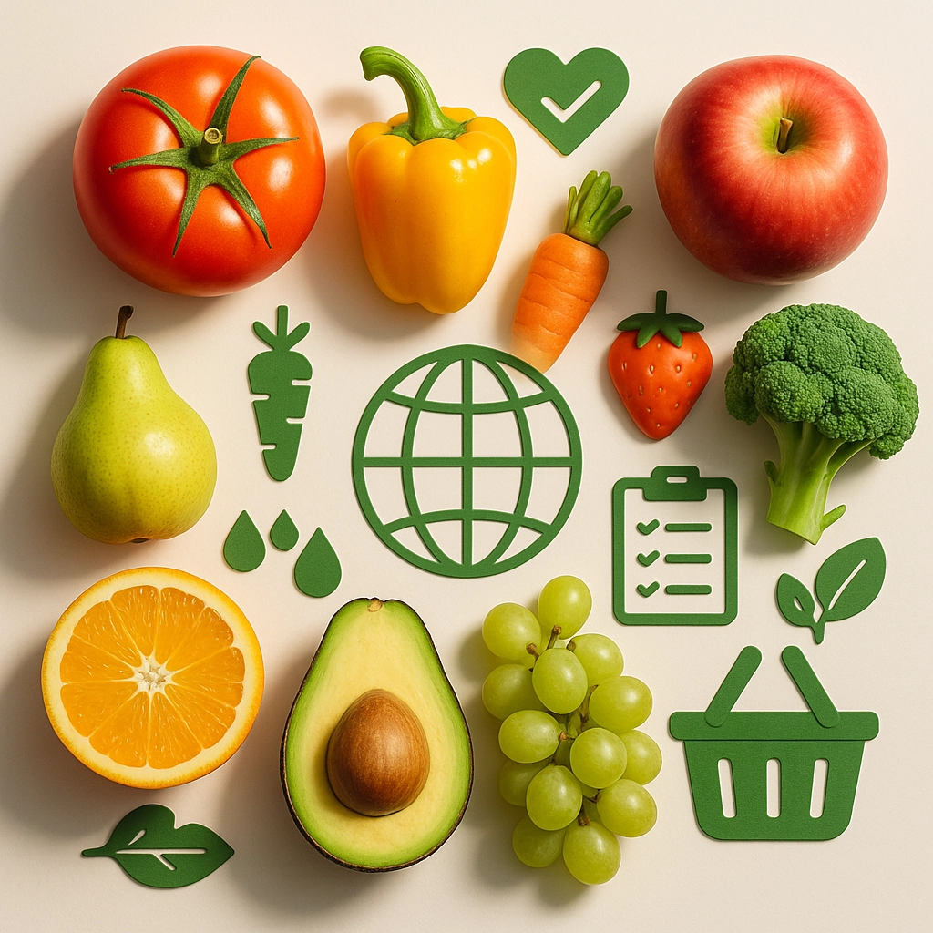 EL MUNDO DE LAS FRUTAS Y VERDURAS