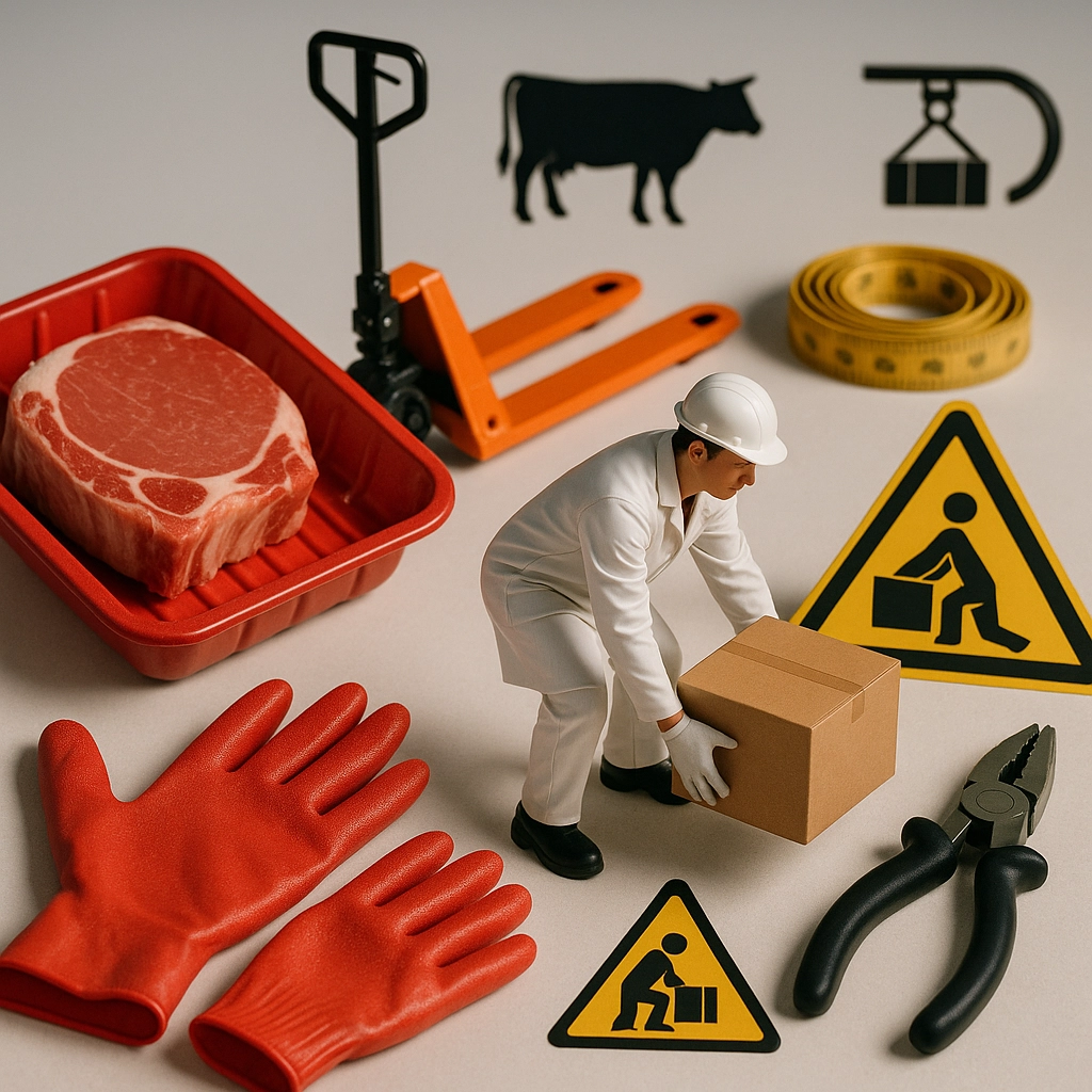 MANIPULACIÓN MANUAL DE CARGAS EN INDUSTRIAS CÁRNICAS