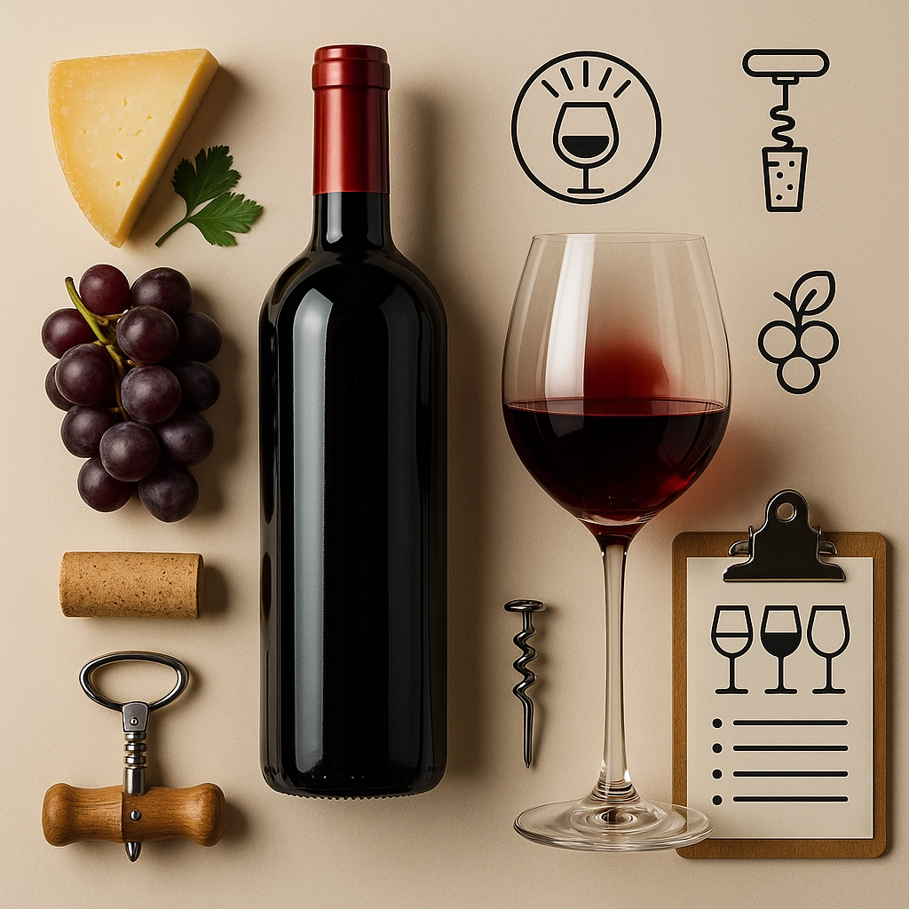 MARIDAJE, ENOLOGÍA Y CATA DE VINOS