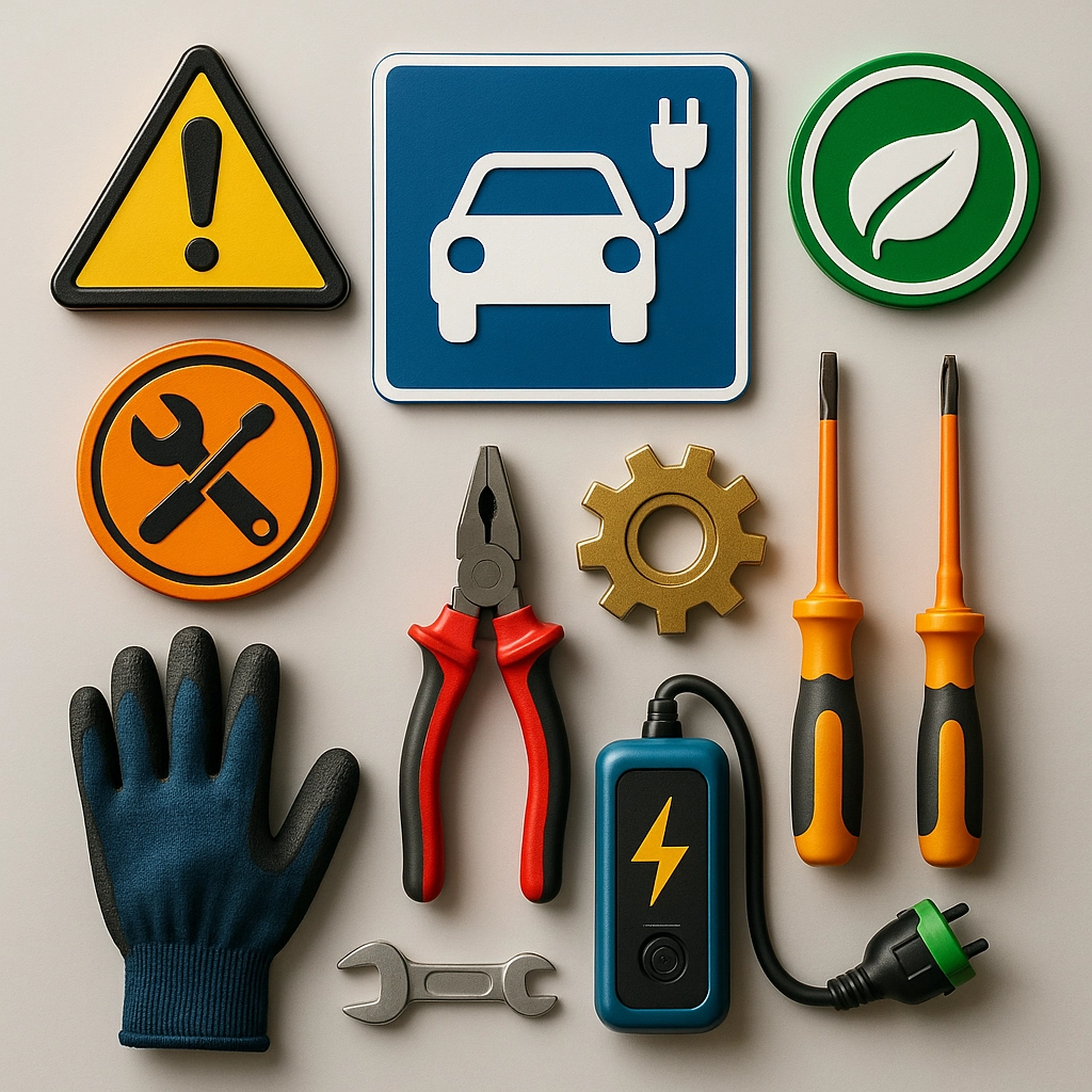 PRL reparación y mantenimiento de vehículos híbridos y eléctricos